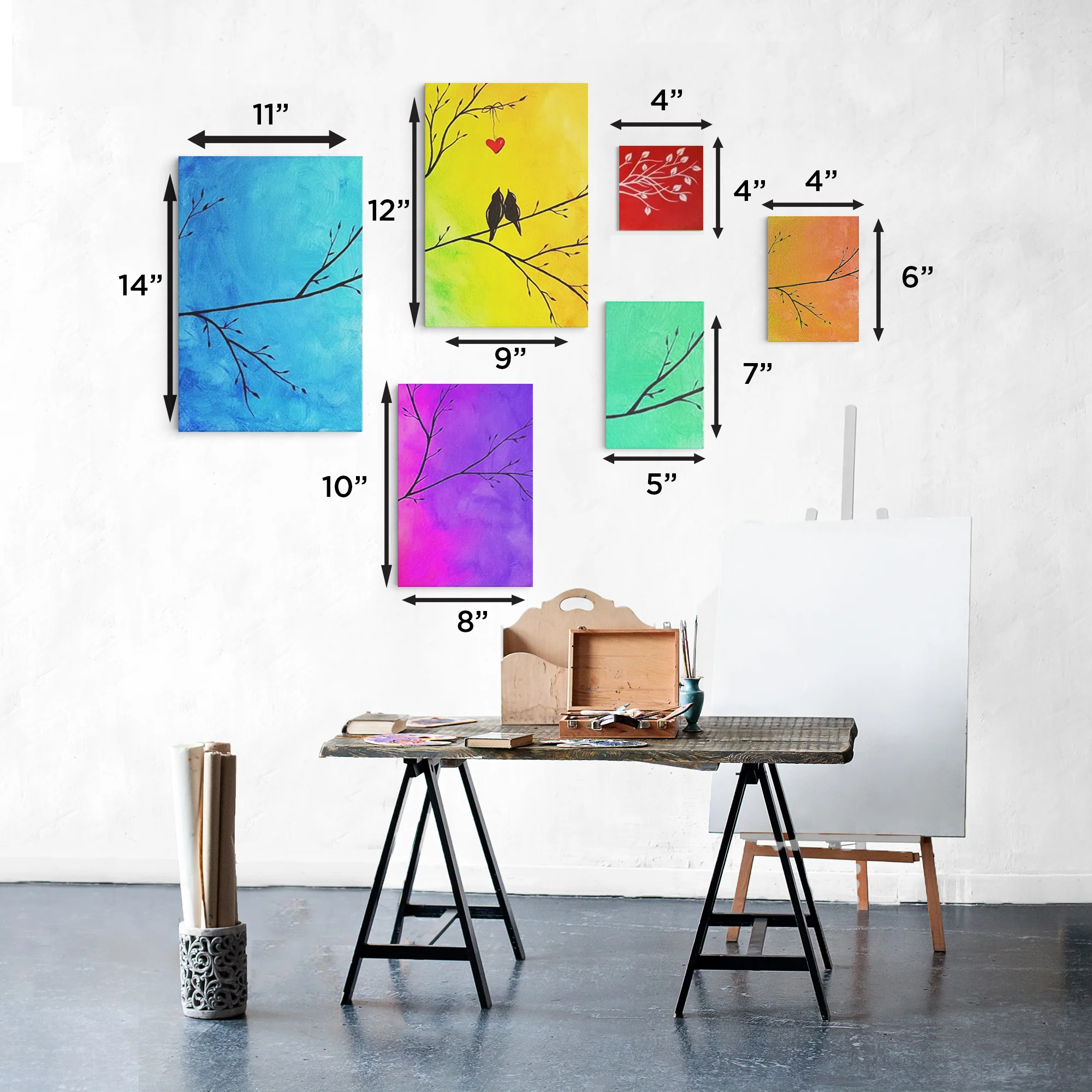 Signature Stretched Canvas (Pack of 14) - Image 3