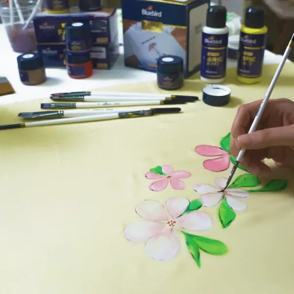 Fabric Paints 25 ml – Set of 6 – Pastel - Image 3