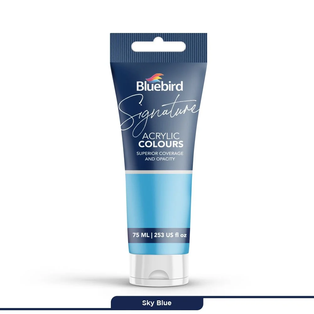 Signature Acrylic Colours - 75 ml - Basic Shades - Image 19