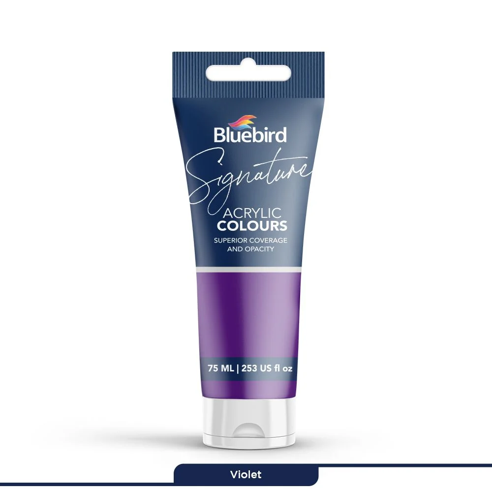 Signature Acrylic Colours - 75 ml - Basic Shades - Image 6