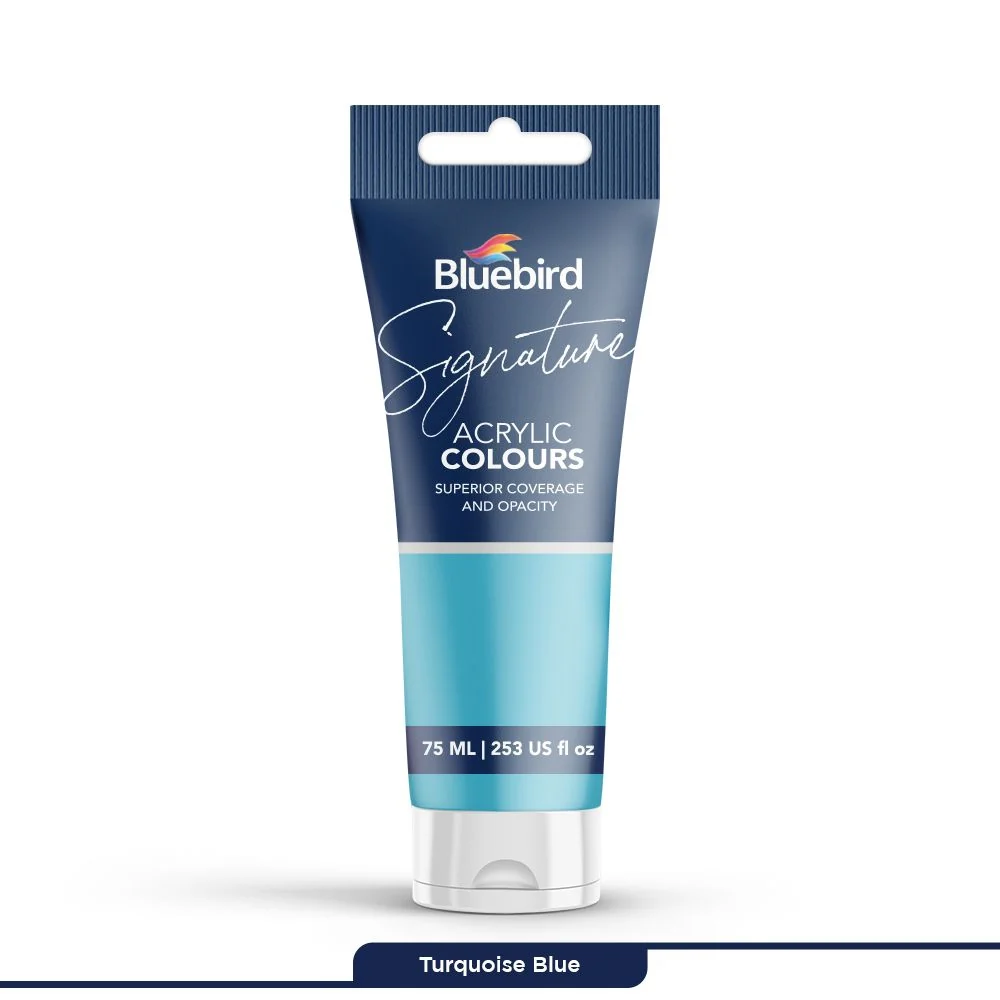 Signature Acrylic Colours - 75 ml - Basic Shades - Image 7