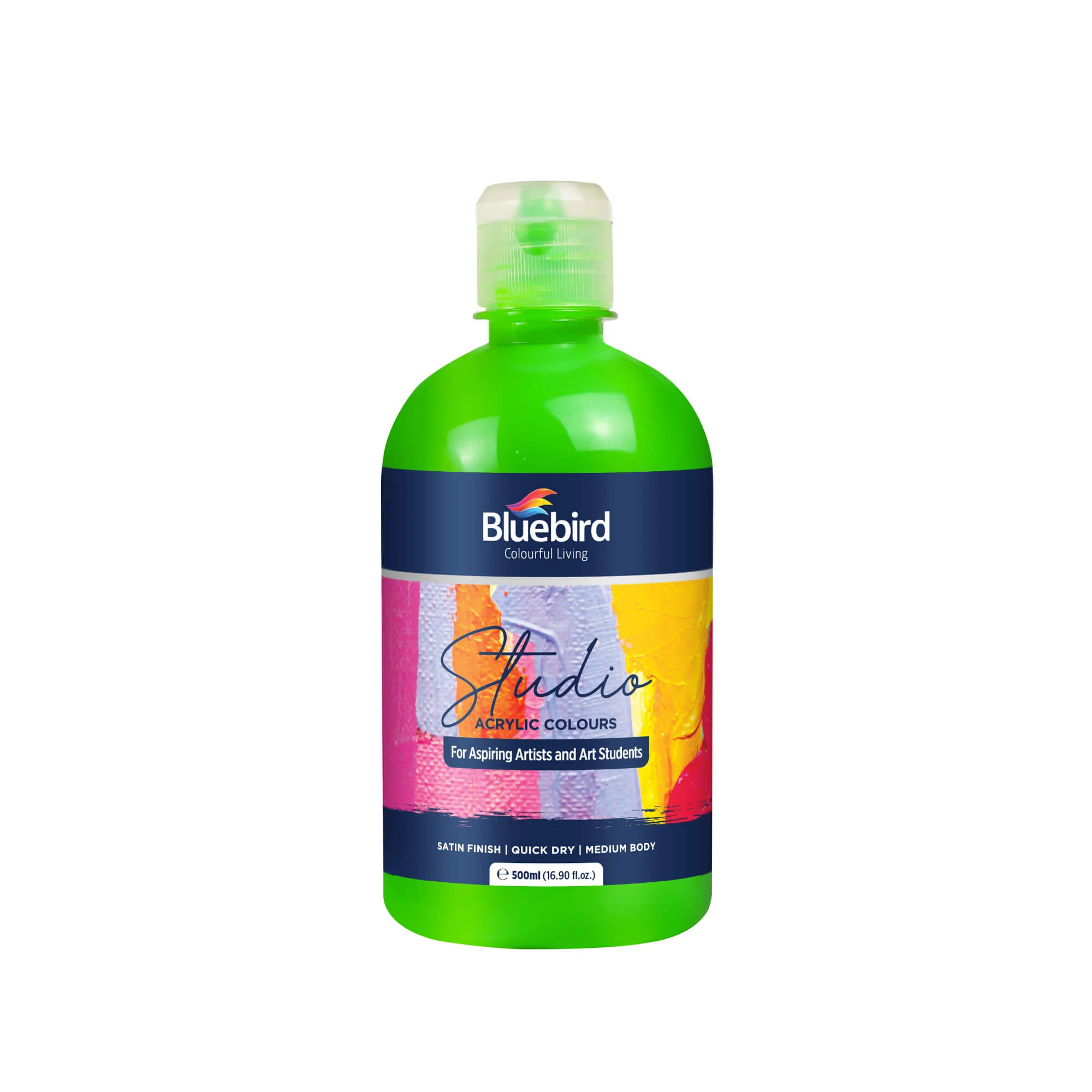 Studio Acrylic Colours - 500 ml - Neon